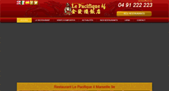Desktop Screenshot of lepacifique4.com